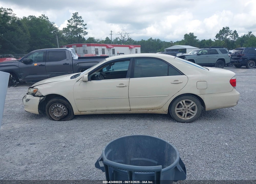 2005 TOYOTA CAMRY LE VIN: 4T1BE32K45U396066