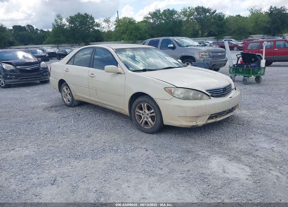 2005 TOYOTA CAMRY LE VIN: 4T1BE32K45U396066