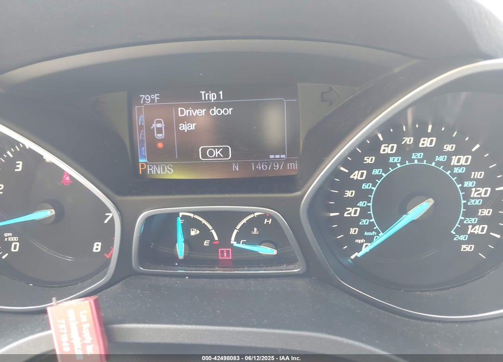 2013 FORD ESCAPE SEL VIN: 1FMCU0H98DUB38612