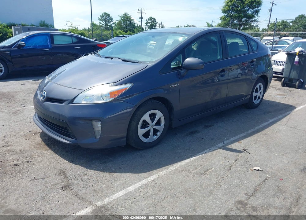 2015 TOYOTA PRIUS THREE VIN: JTDKN3DU4F2004333