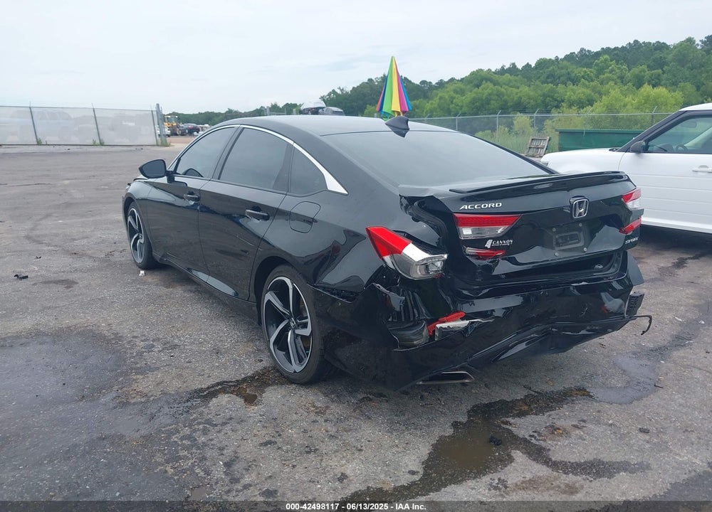 2021 HONDA ACCORD VIN: 1HGCV1F30MA031773