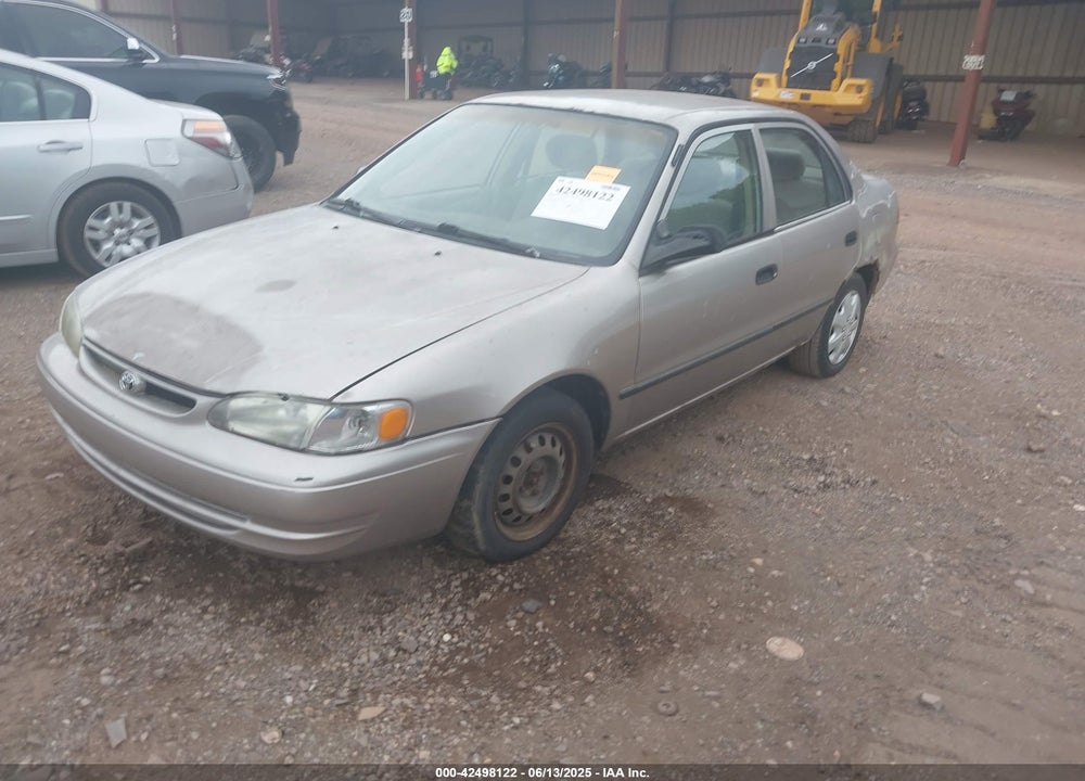 2000 TOYOTA COROLLA CE VIN: 2T1BR12E6YC318364