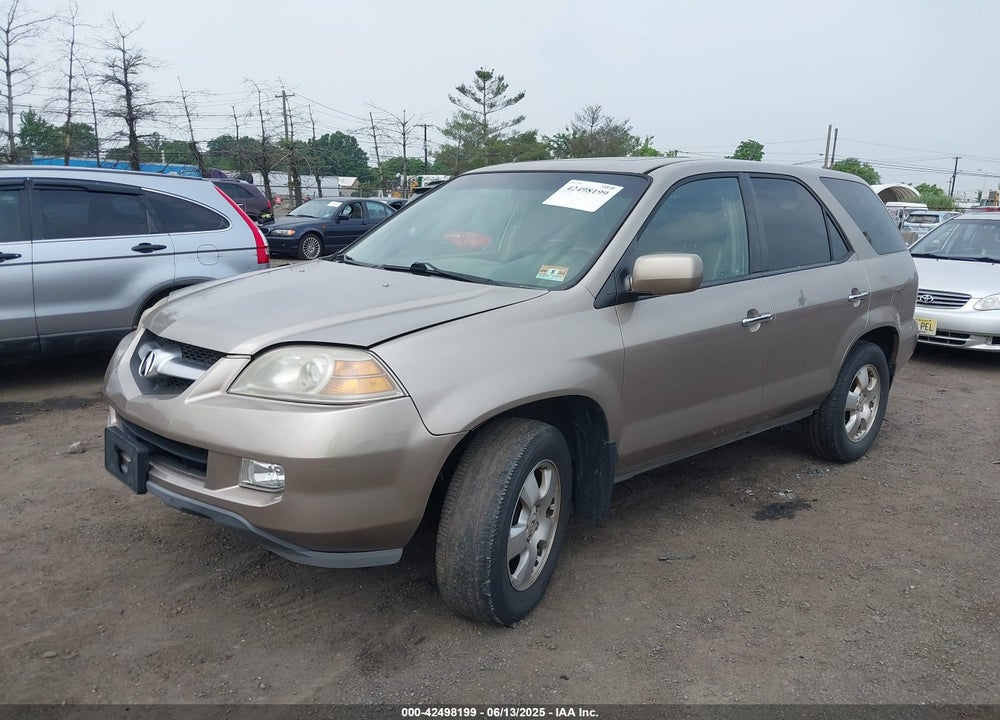 2004 ACURA MDX VIN: 2HNYD18284H542977
