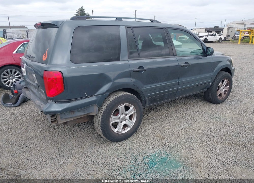 2005 HONDA PILOT EX-L VIN: 2HKYF18685H565316