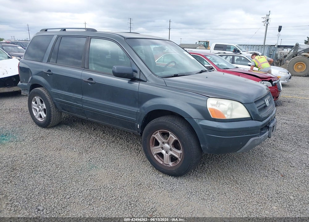 2005 HONDA PILOT EX-L VIN: 2HKYF18685H565316