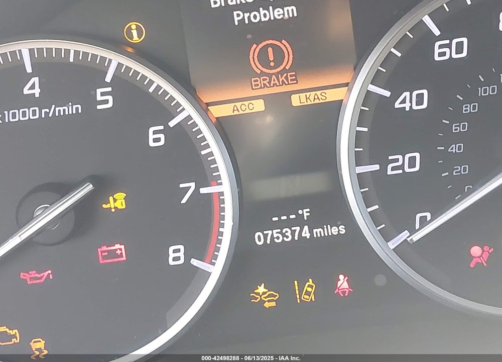 2020 ACURA ILX VIN: 19UDE2F75LA000143