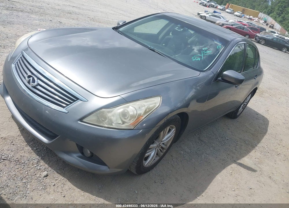 2010 INFINITI G37X VIN: JN1CV6AR1AM451661