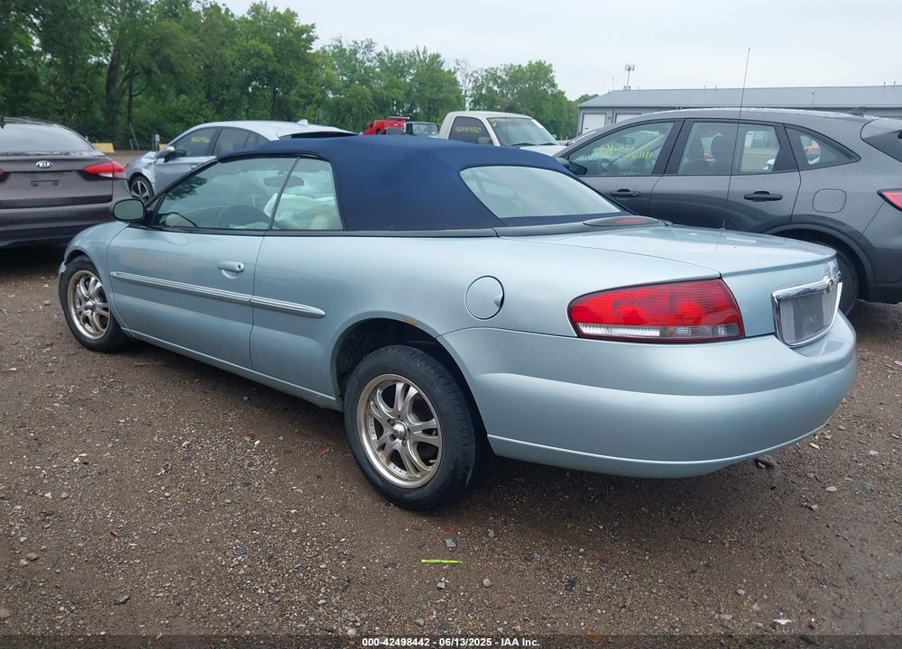 2002 CHRYSLER SEBRING LIMITED VIN: 1C3EL65R92N199728