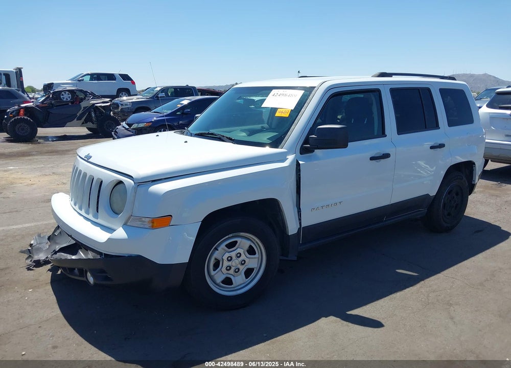 2014 JEEP PATRIOT SPORT VIN: 1C4NJPBB1ED730204