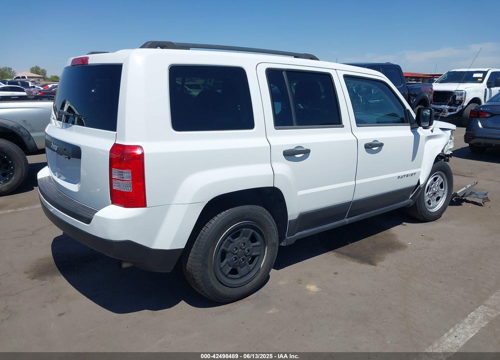 2014 JEEP PATRIOT SPORT VIN: 1C4NJPBB1ED730204