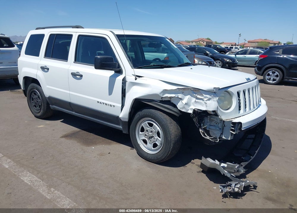 2014 JEEP PATRIOT SPORT VIN: 1C4NJPBB1ED730204