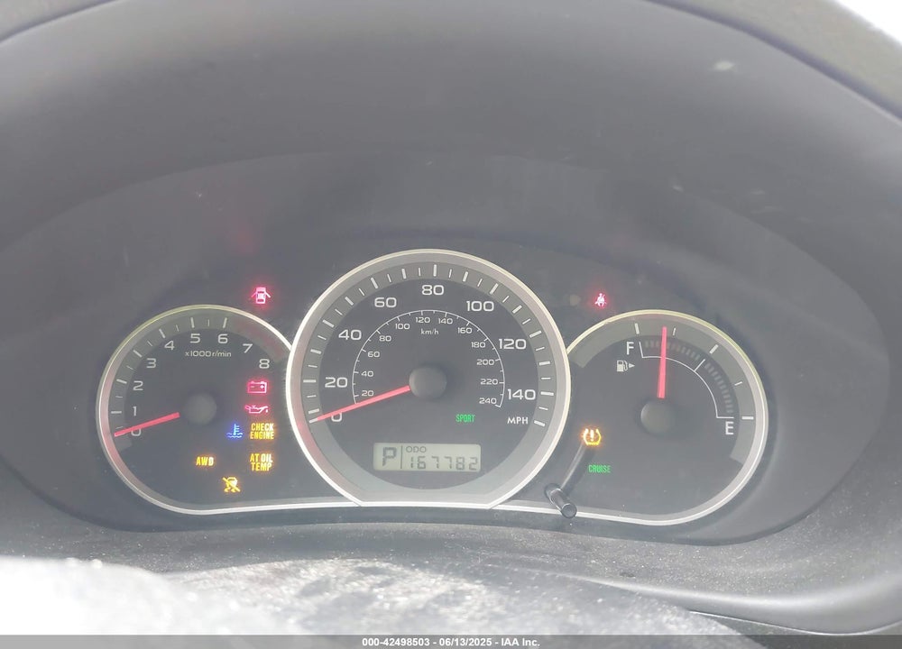 2009 SUBARU IMPREZA VIN: JF1GE60679H510339