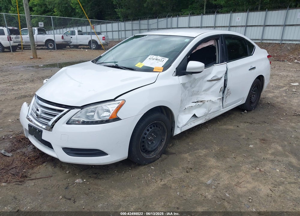 2015 NISSAN SENTRA VIN: 3N1AB7AP0FY333657