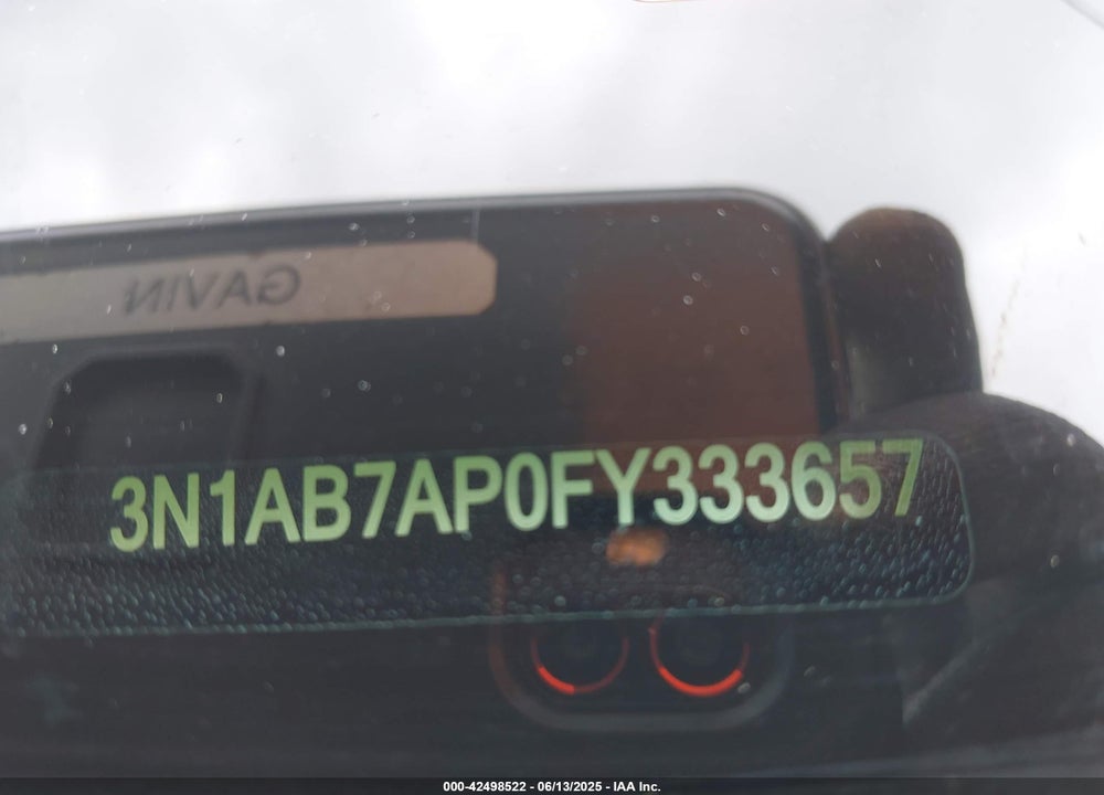 2015 NISSAN SENTRA VIN: 3N1AB7AP0FY333657