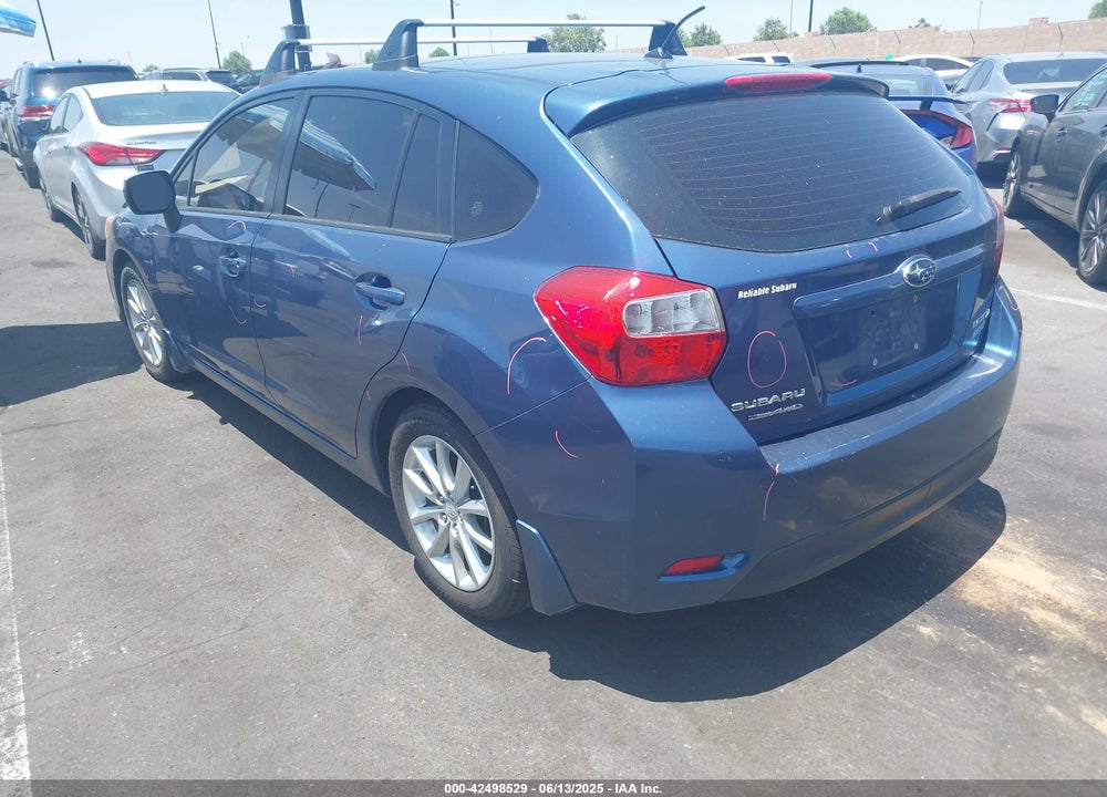 2012 SUBARU IMPREZA 2.0I PREMIUM VIN: JF1GPAB62CH245489
