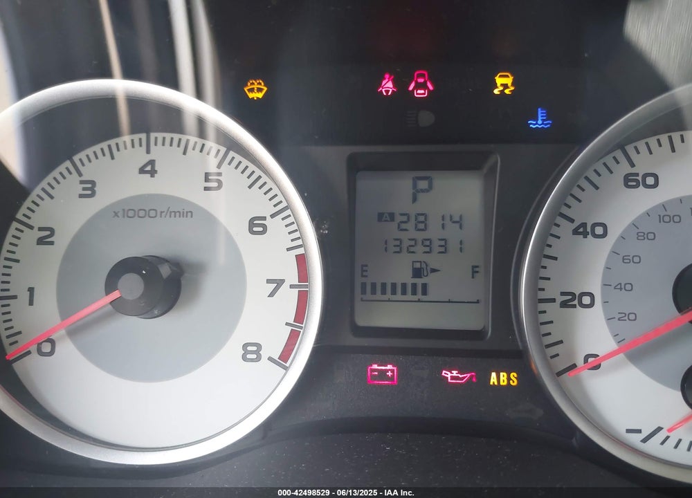 2012 SUBARU IMPREZA 2.0I PREMIUM VIN: JF1GPAB62CH245489