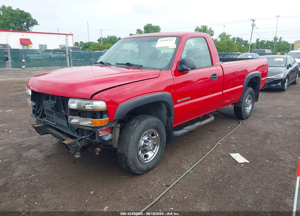 2001 CHEVROLET SILVERADO 2500HD VIN: 1GCHC24U91Z334155