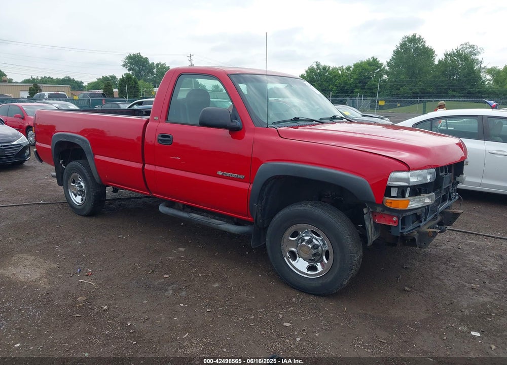 2001 CHEVROLET SILVERADO 2500HD VIN: 1GCHC24U91Z334155