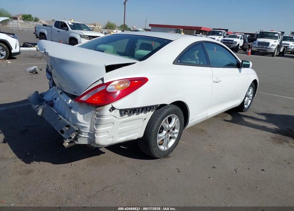 2004 TOYOTA CAMRY SOLARA SE VIN: 4T1CE38P64U887485