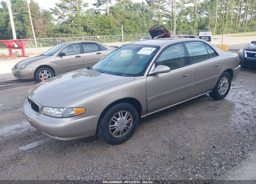 2001 BUICK CENTURY CUSTOM VIN: 2G4WS52J011277837