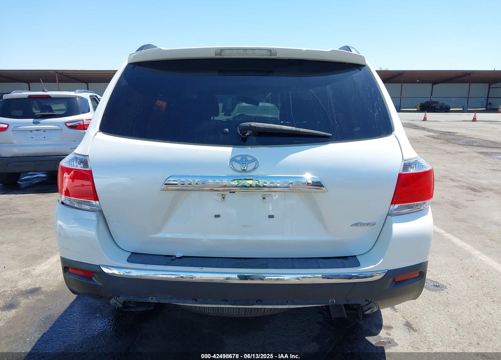 2012 TOYOTA HIGHLANDER SE V6 VIN: 5TDBK3EH3CS134148