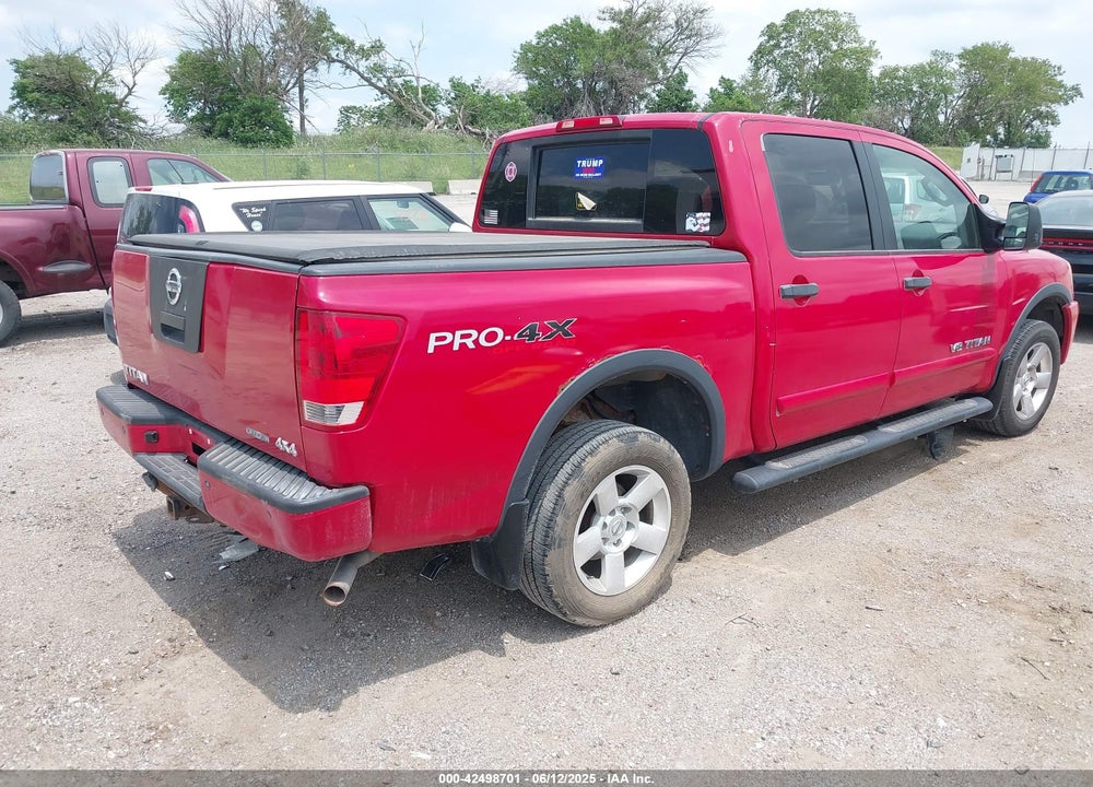 2008 NISSAN TITAN VIN: 1N6BA07C88N350638