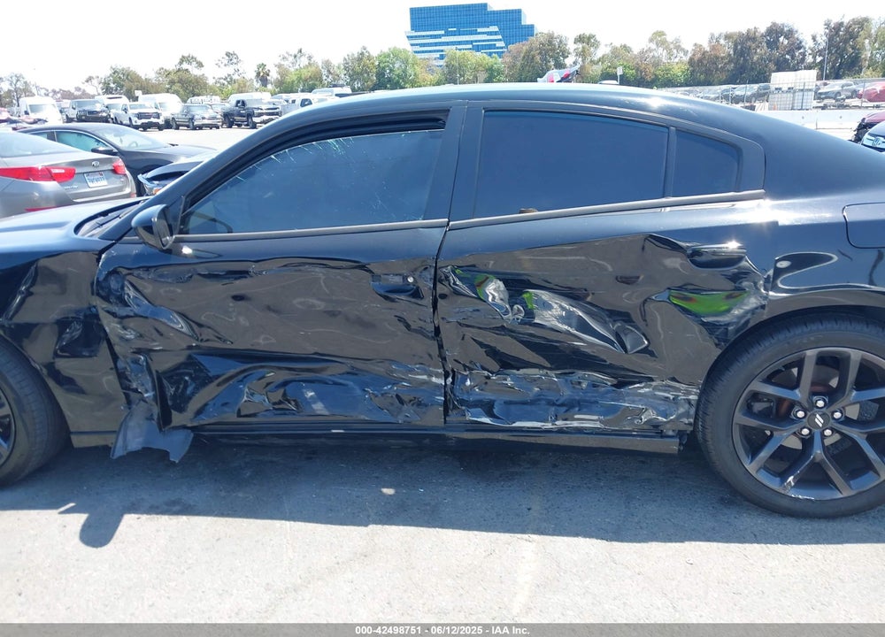 2019 DODGE CHARGER SXT RWD VIN: 2C3CDXBG1KH522837