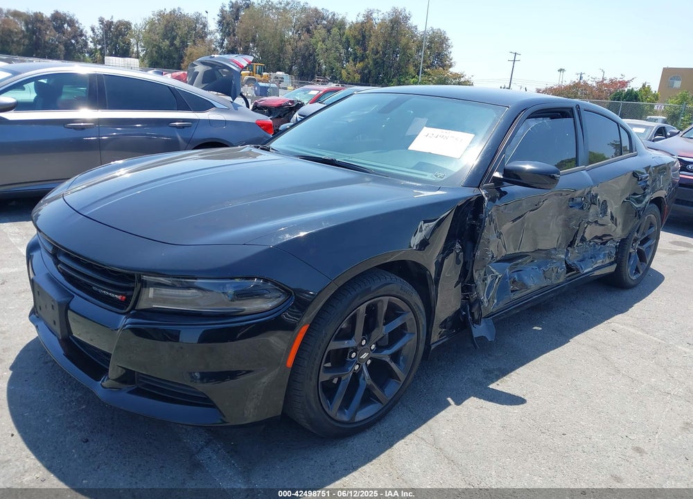 2019 DODGE CHARGER SXT RWD VIN: 2C3CDXBG1KH522837