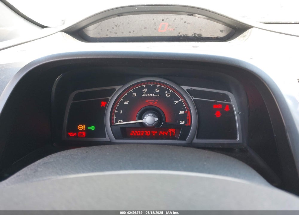 2006 HONDA CIVIC SI VIN: 2HGFG21586H704464