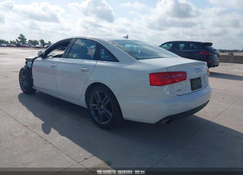 2014 AUDI A6 3.0T PREMIUM PLUS VIN: WAUFGAFC6EN077234