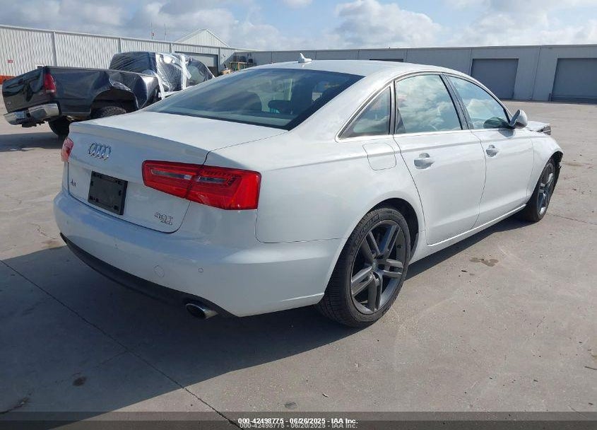 2014 AUDI A6 3.0T PREMIUM PLUS VIN: WAUFGAFC6EN077234