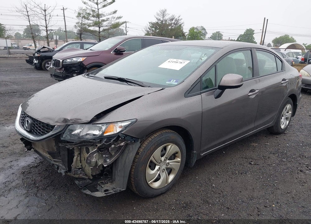 2013 HONDA CIVIC VIN: 19XFB2F57DE201040