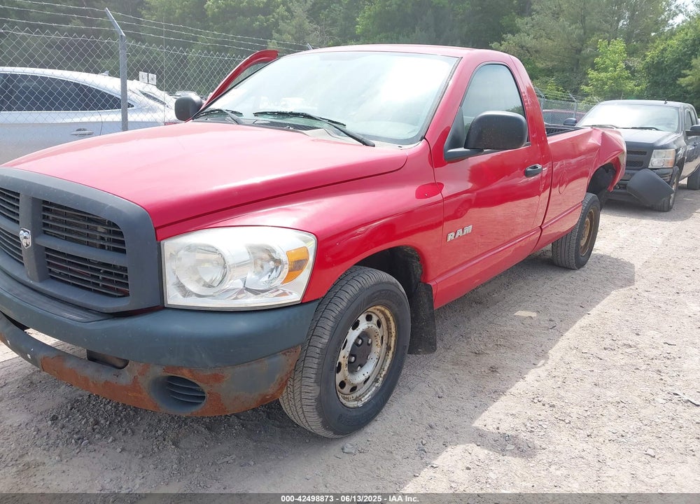 2008 DODGE RAM 1500 ST/SXT VIN: 1D7HA16K68J150480