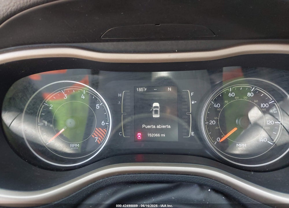2015 JEEP CHEROKEE VIN: 1C4PJMCB6FW623130