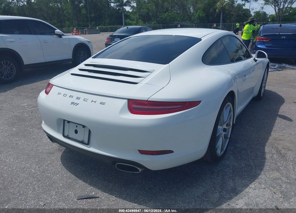 2014 PORSCHE 911 VIN: WP0AA2A95ES107695