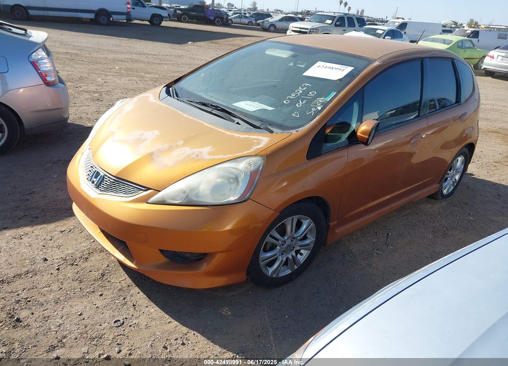 2009 HONDA FIT VIN: JHMGE88499S075267