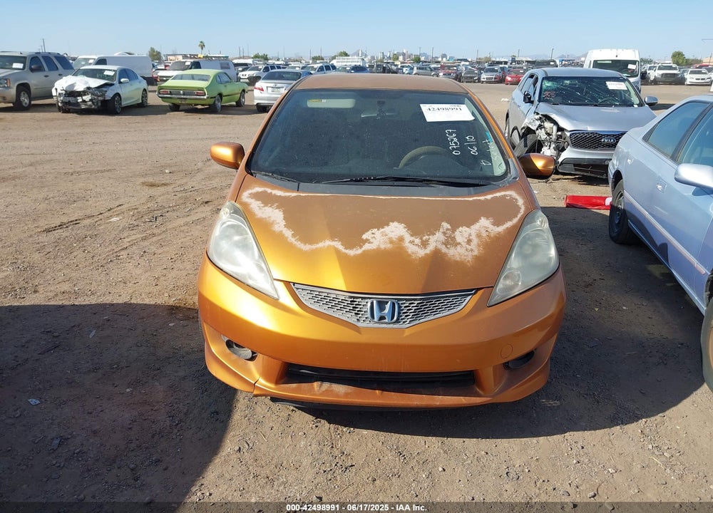 2009 HONDA FIT VIN: JHMGE88499S075267