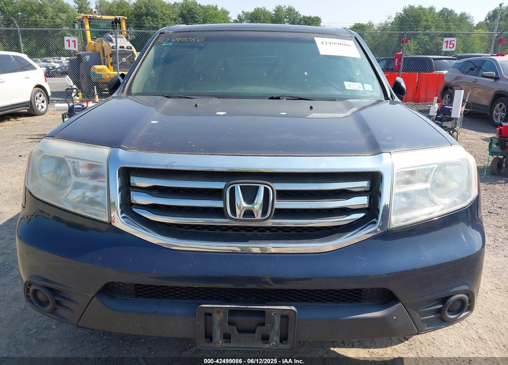 2012 HONDA PILOT VIN: 5FNYF4H26CB039826