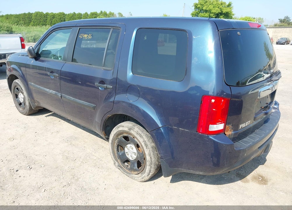 2012 HONDA PILOT VIN: 5FNYF4H26CB039826