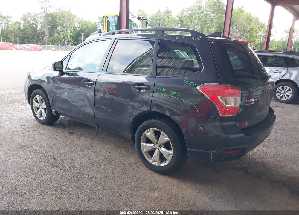 2016 SUBARU FORESTER 2.5I PREMIUM VIN: JF2SJADC4GH504287