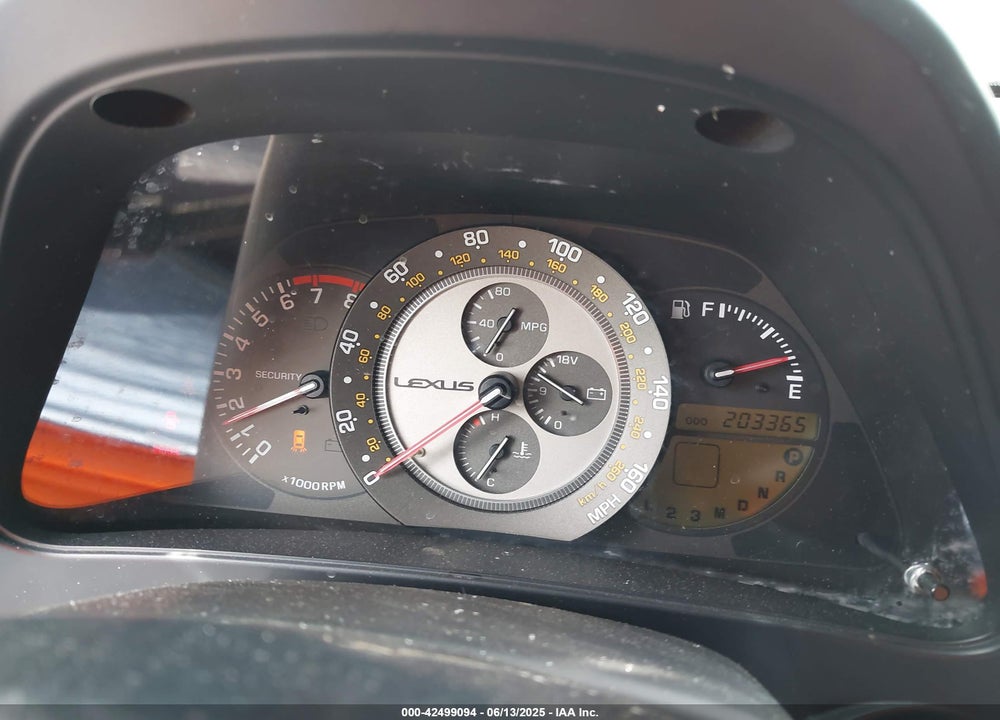 2002 LEXUS IS 300 VIN: JTHBD192620056078