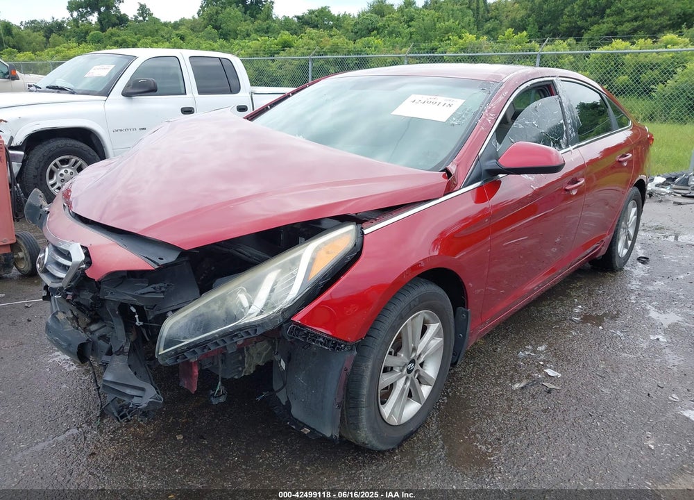 2015 HYUNDAI SONATA SE VIN: 5NPE24AF9FH198910