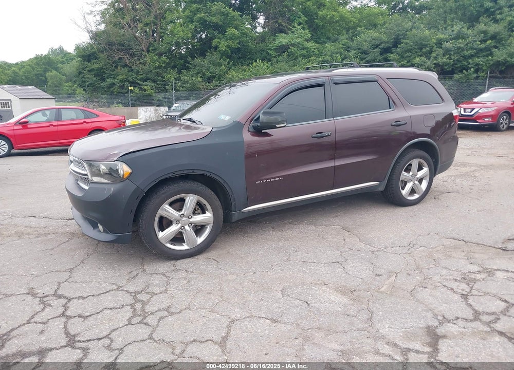 2012 DODGE DURANGO VIN: 1C4SDJET2CC120066