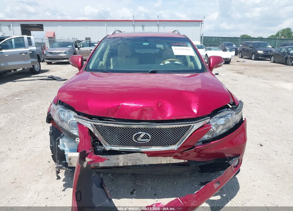 2010 LEXUS RX 350 VIN: 2T2BK1BA6AC064612