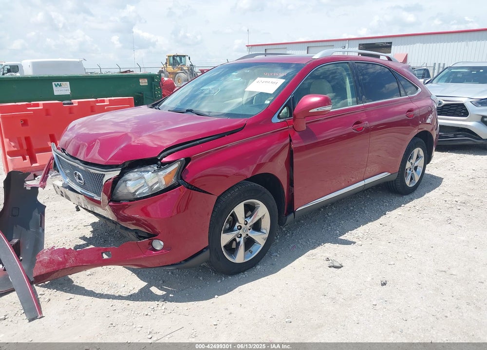 2010 LEXUS RX 350 VIN: 2T2BK1BA6AC064612