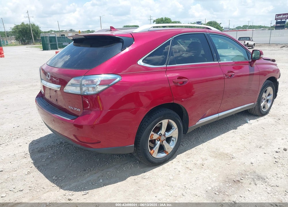 2010 LEXUS RX 350 VIN: 2T2BK1BA6AC064612