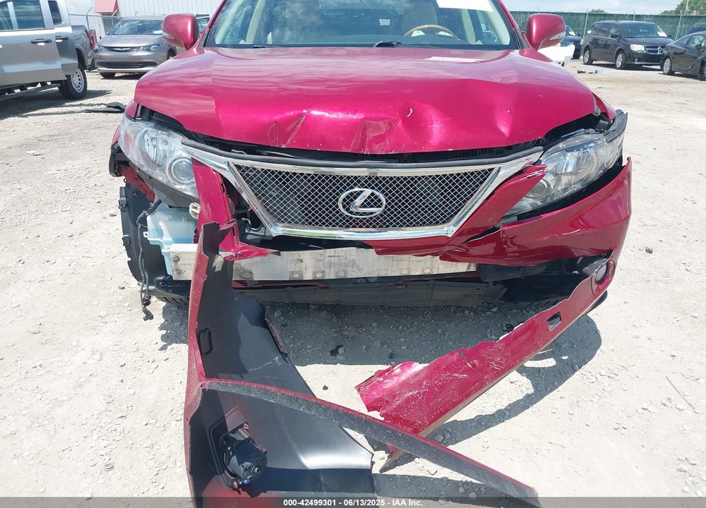 2010 LEXUS RX 350 VIN: 2T2BK1BA6AC064612