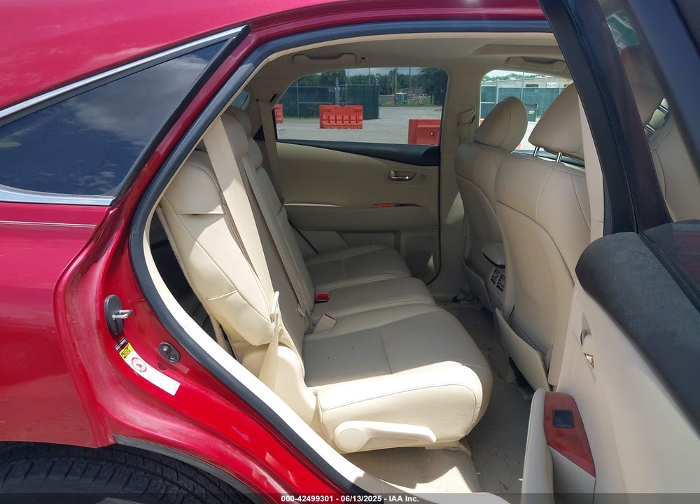 2010 LEXUS RX 350 VIN: 2T2BK1BA6AC064612