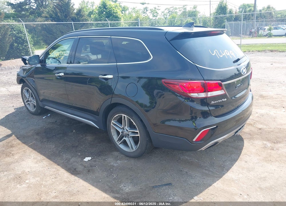 2017 HYUNDAI SANTA FE VIN: KM8SRDHF1HU168180