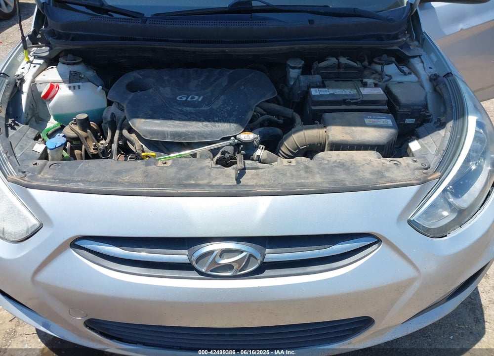 2015 HYUNDAI ACCENT VIN: KMHCT4AE7FU889527